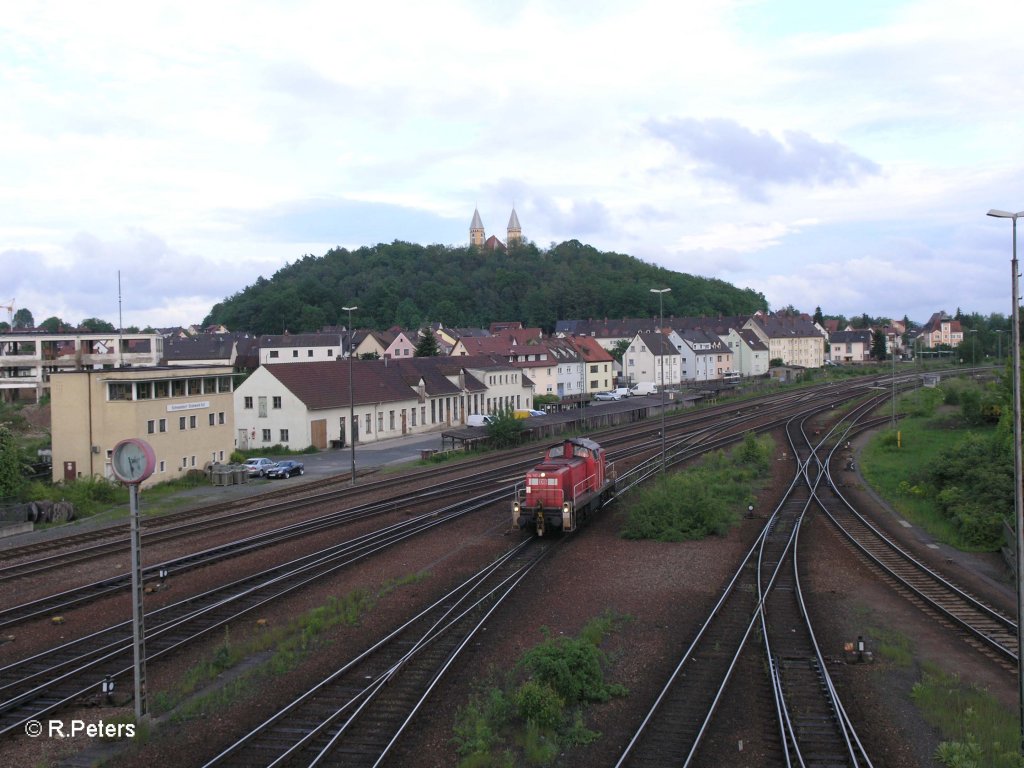 Nochmal 294 797-6 beim Umsetzten. 26.05.10