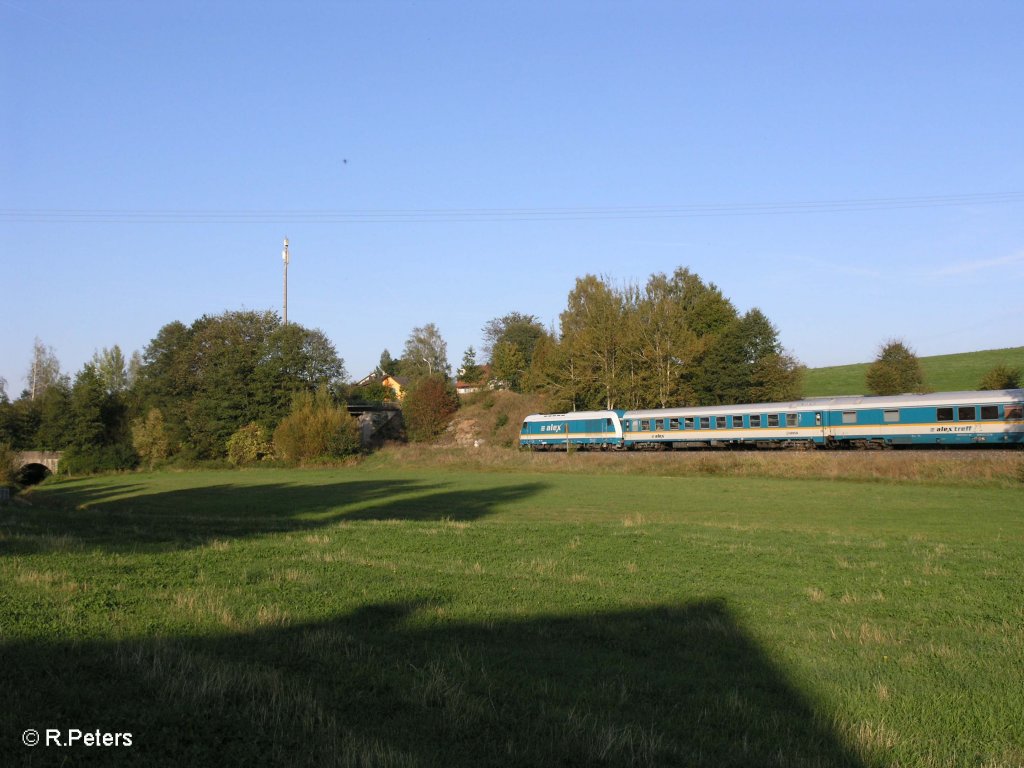 Nochschuss von ein Alex nach Hof bei Rthenbach im Steinwald
