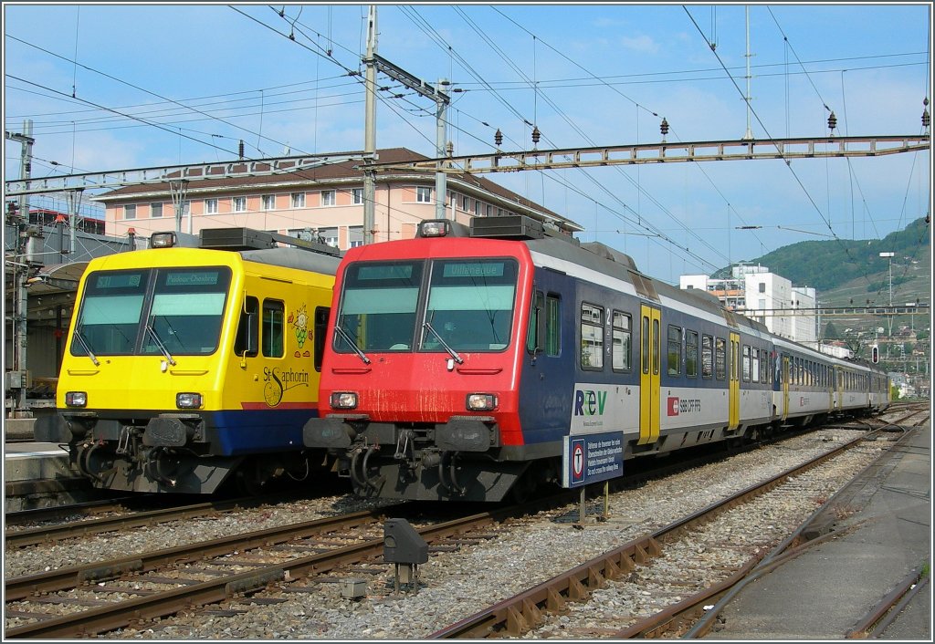 NPZ in bunten Farben in Vevey am 30 April 2007. 