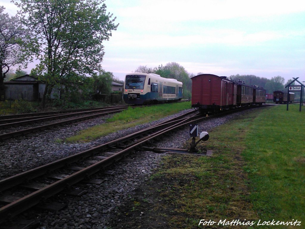 PRESS 650 032-4 unterwegs zur Loktankstelle in Putbus am 9.5.13