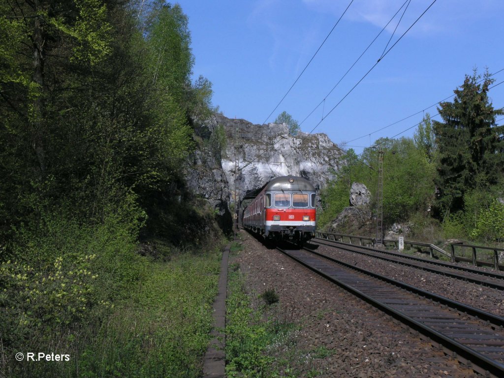 RB32109 Neumarkt(Oberpfalz) - Plattling beim Felsentor. 29.04.10