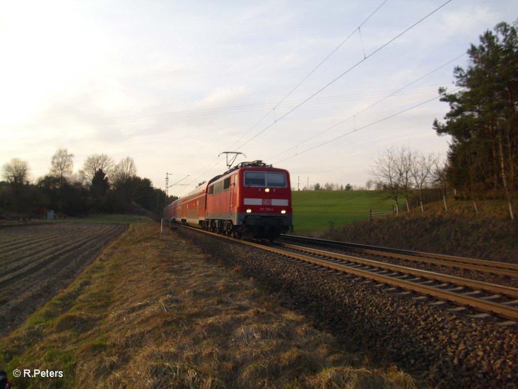 RE Mnchen bei Fahlenbach. 24.03.11