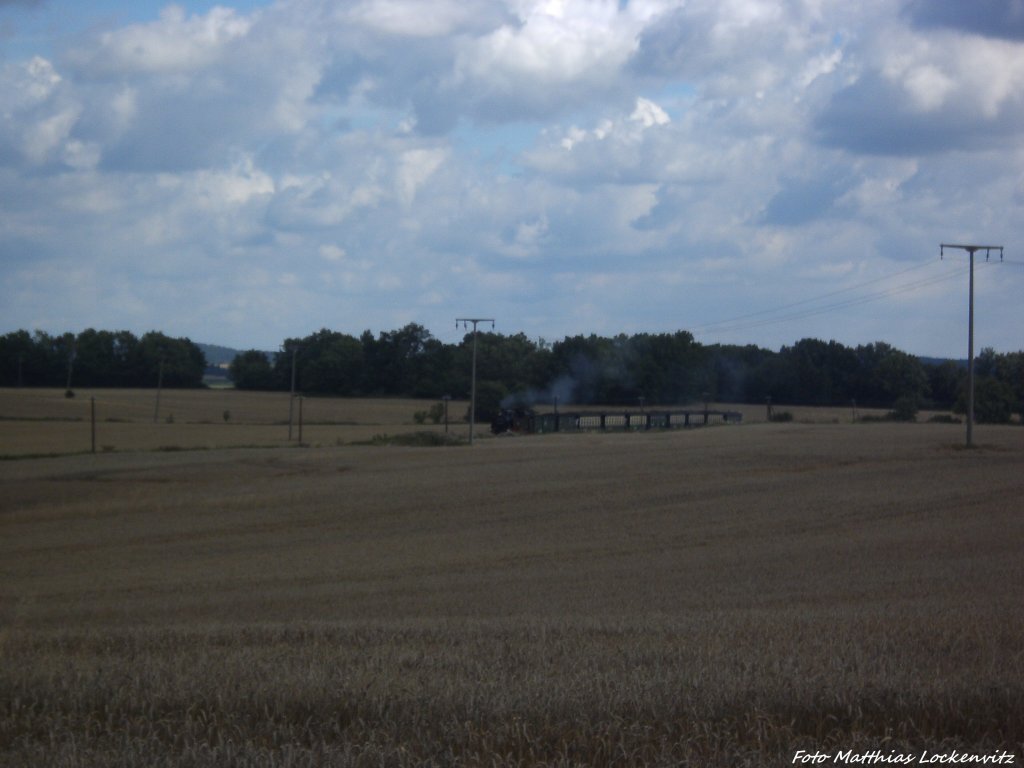 RBB 99 1781 mit dem P102 kurz vor Putbus am 12.8.13