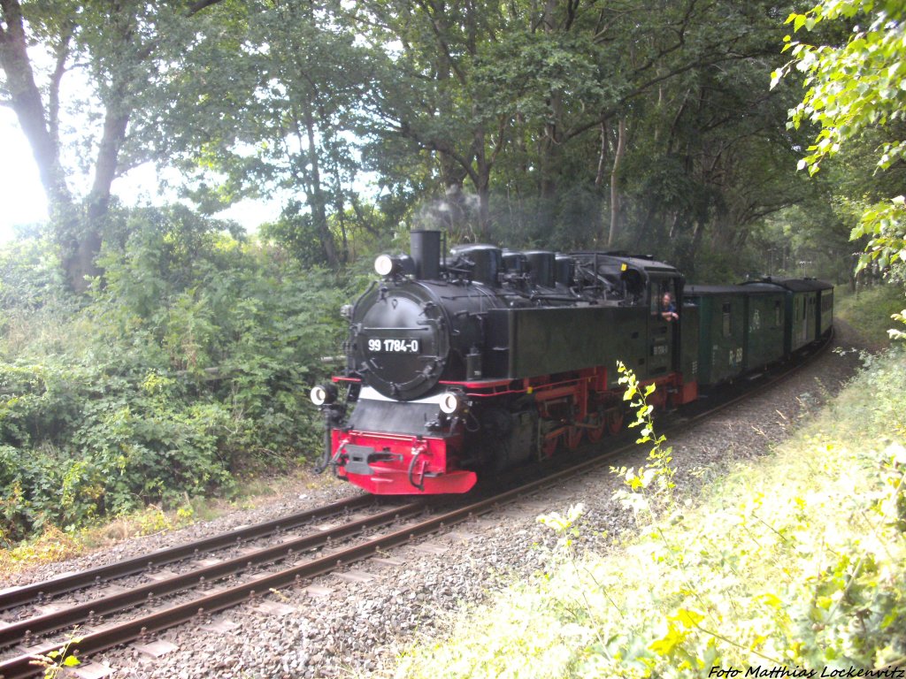 RBB 99 1784 unterwegs nach Lauterbach Mole am 5.8.13