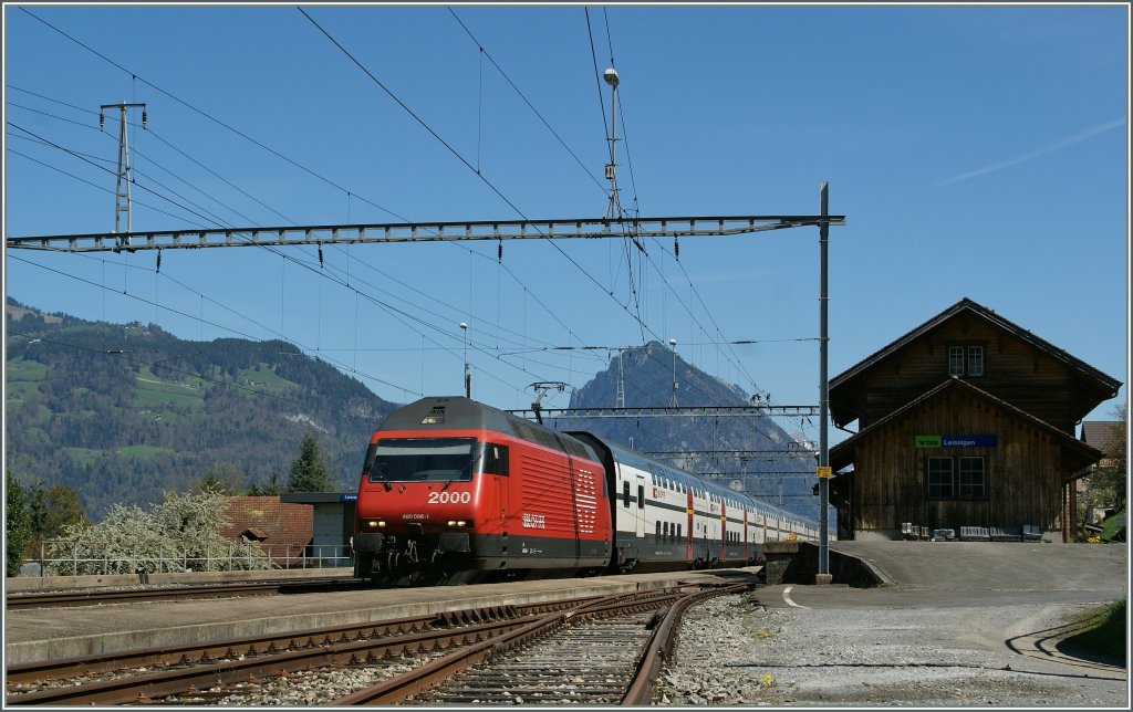 SBB IC in BLS Leissigen am 9. April 2011