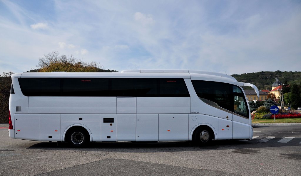 SCANIA IRIZAR aus Niedersterreich,Krems September 2012.