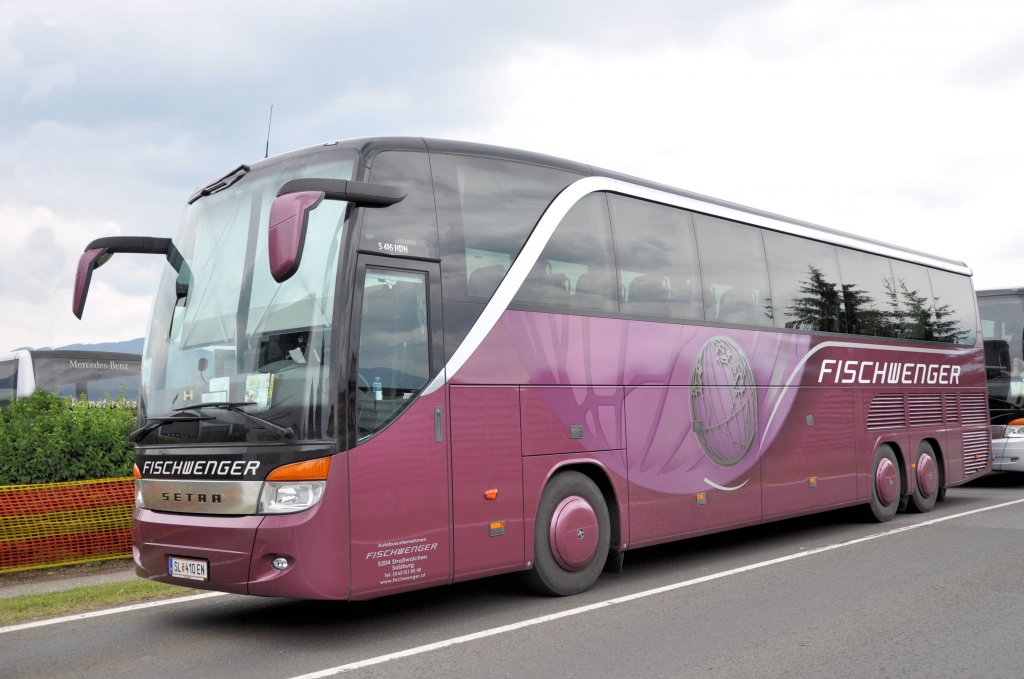 SETRA 416 HDH von FISCHWENGER Reisen aus sterreich anlsslich der AIRPOWER13 in Zeltweg,28.6.2013.