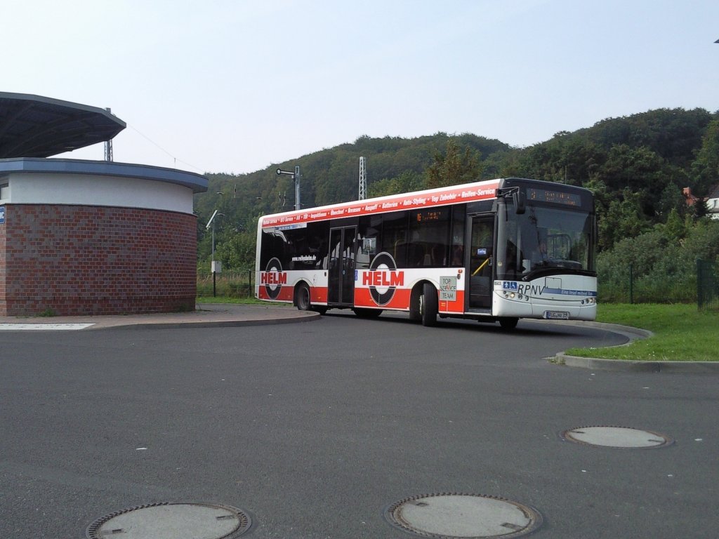 Solaris Urbino 12 der RPNV in Sassnitz.