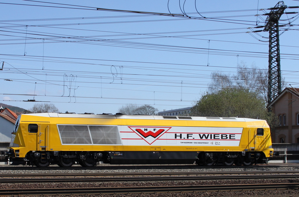 Tim Hermann-Das Kraftpaket 264 011 von H.F. Wiebe am 02.04.11 in Fulda

