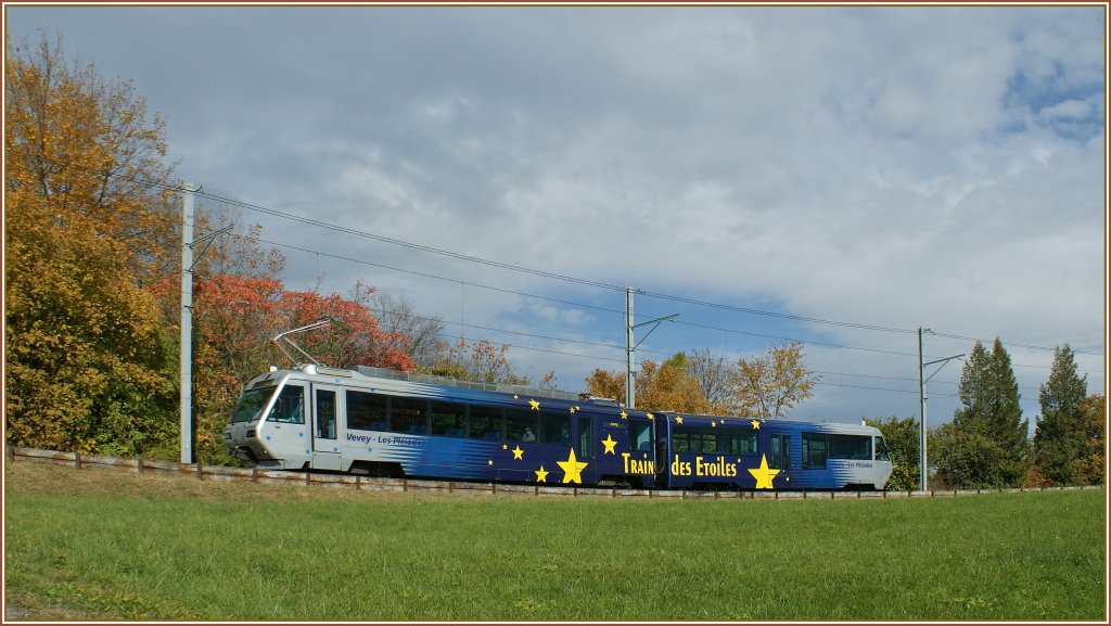  Train des Etoiles  beim Chteau de Hauteville am 30. Okt. 2010