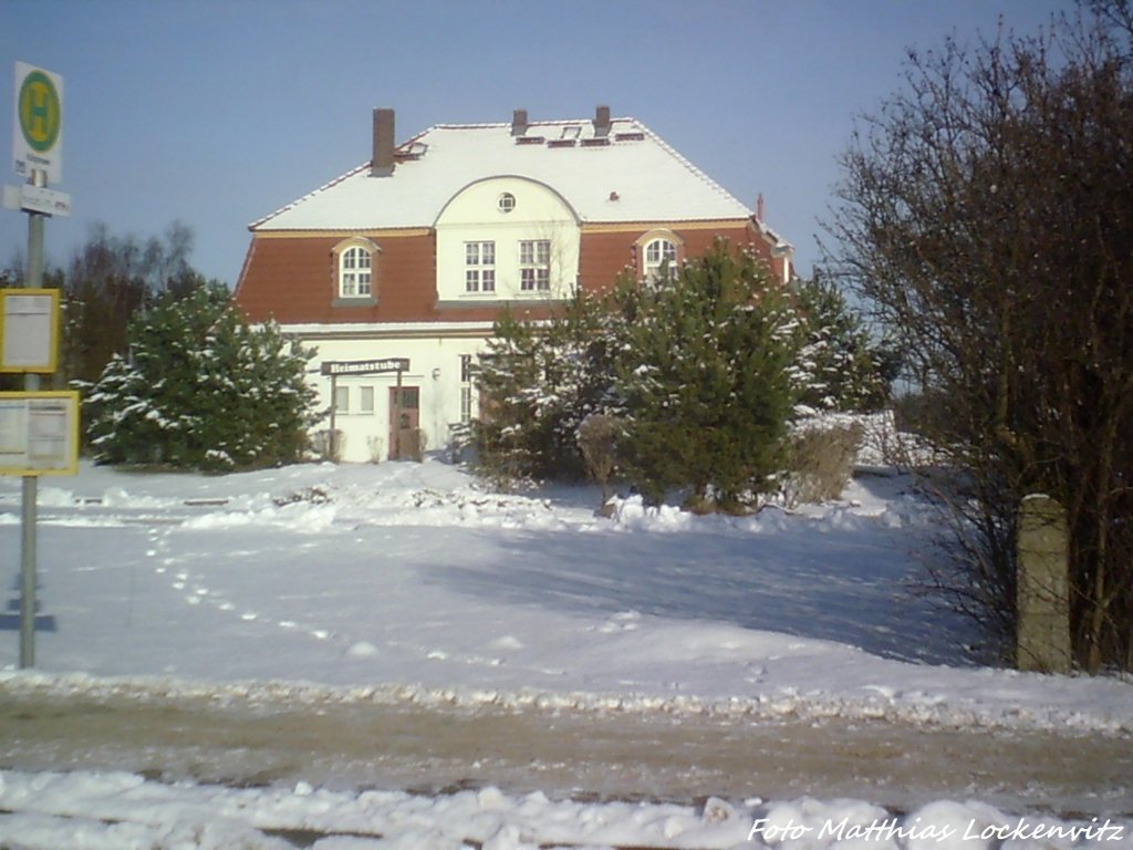 UBB Bahnhof Klpinsee (Insel Usedom) am 8.12.12