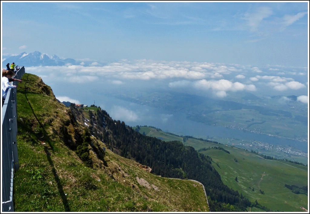 ber den Wolken. Rigi Kulm, 24.05.2012 (Hans)