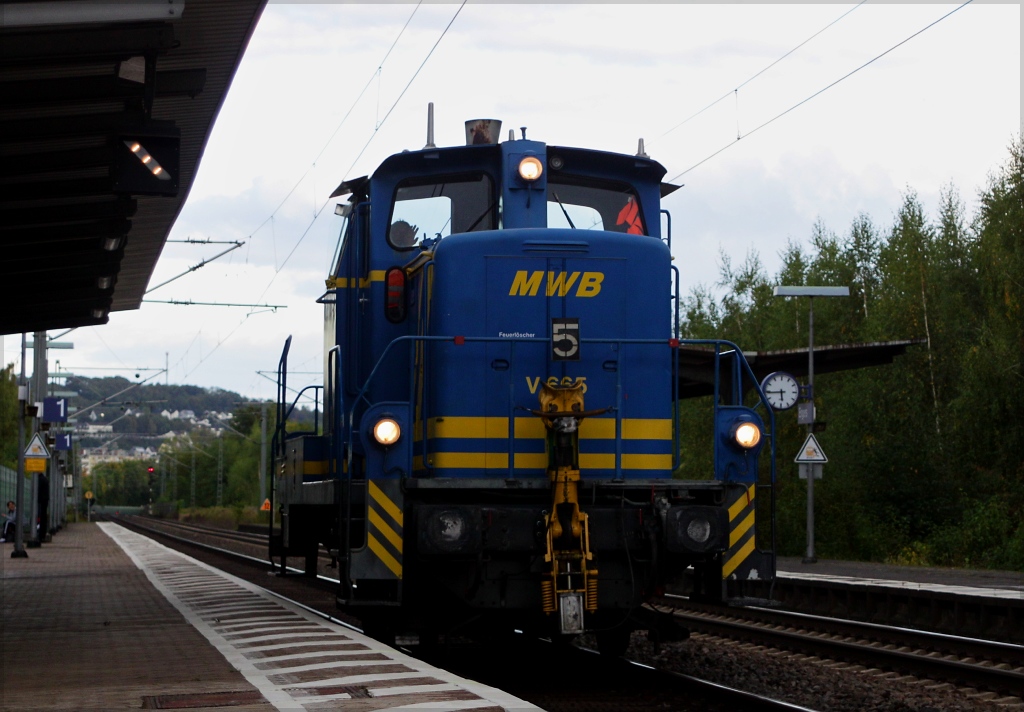 V 665 der MWB am 29.09.12 in Engers 