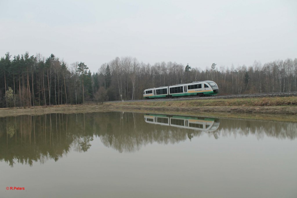 VBG81108 Regensburg - Marktredwitz sdlich von Wiesau. 22.04.13