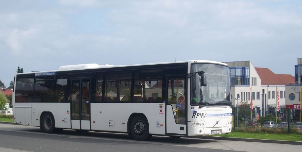 Volvo 8700 der RPNV in Sassnitz.
