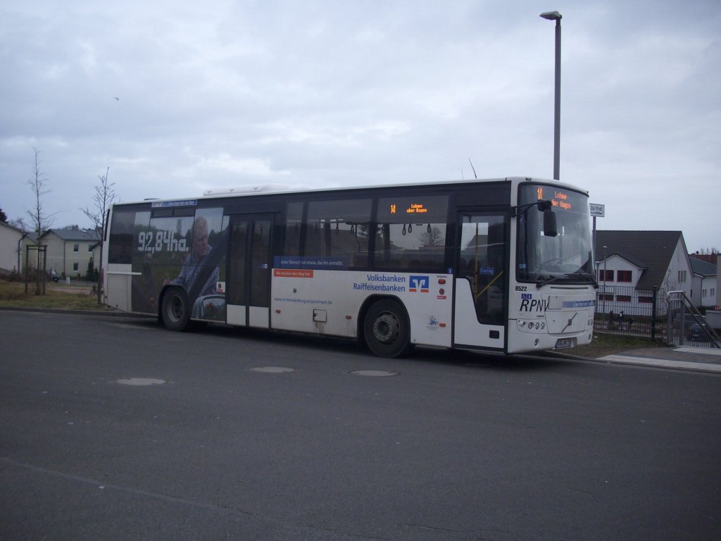 Volvo 8700 der RPNV in Sassnitz.