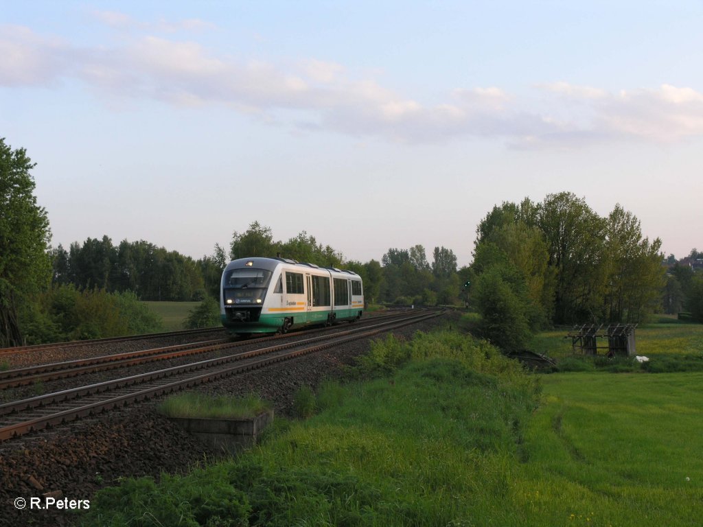 VT21  Stadt Weiden  bei Schnfeld als VBG81930 nach Hof. 27.05.10