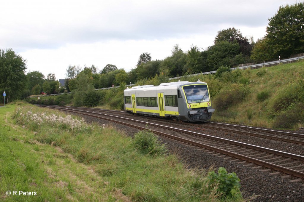 VT650.730 als Ag84536 Marktredwitz - Kirchenlaibach bei Neusorg. 28.08.11