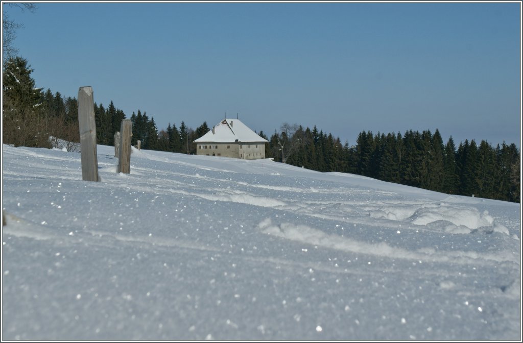 W I N T E R  auf Les Pleiades.
18. Feb. 2013