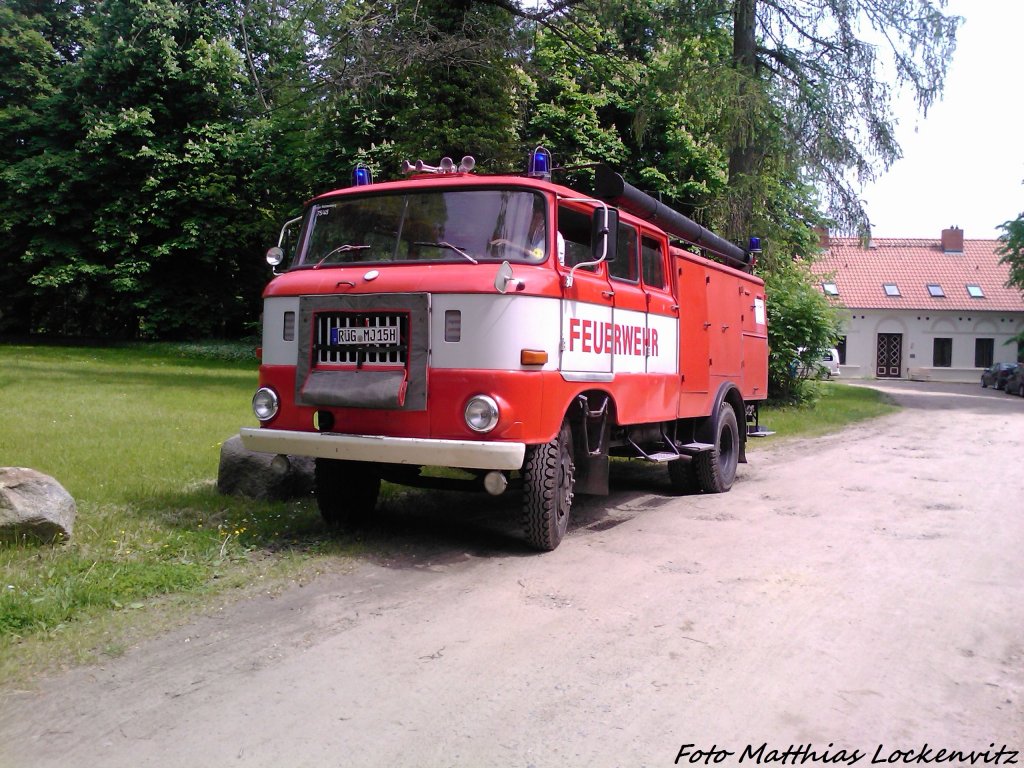 W50 Feuerwehr im Putbusser Park am 1.6.13