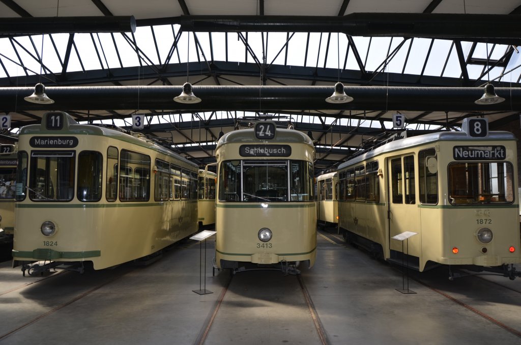 Wagen 1872, Bj. 1939. Nach diversen Umbauten in Betrieb bis in die 1960er Jahre.
Wagen 3413, Bj. 1958, in Betrieb bis 1968.
Wagen 1872, Bj. 1950, in Betrieb bis 1962.