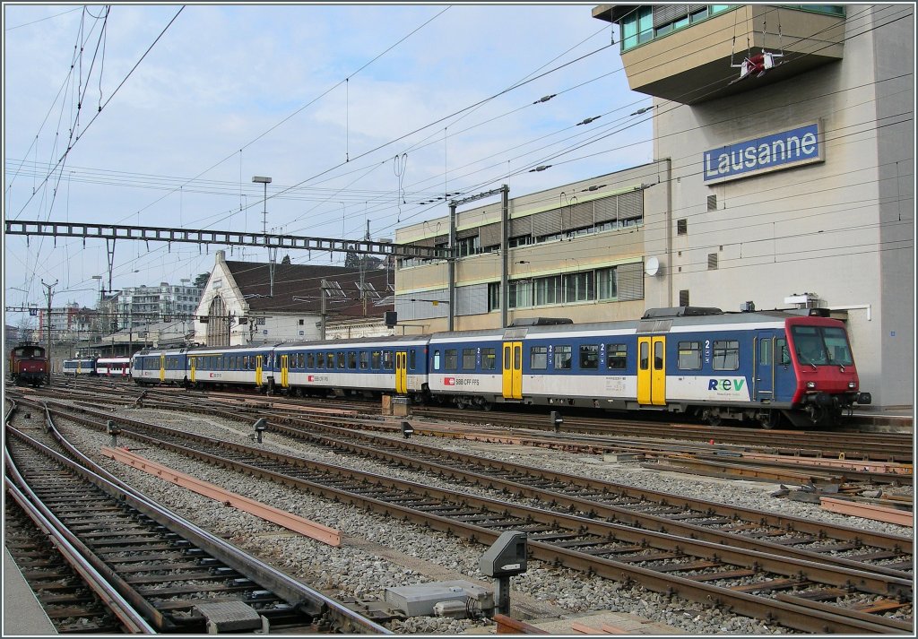 Wie in alten Zeiten: ein rev-NPZ erreicht Lausanne. 
26.02.2011 