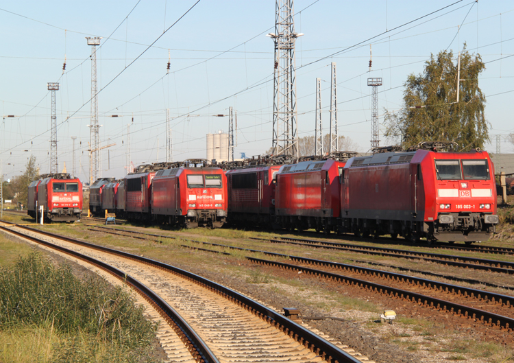 Wochenendruhe im Kombiwerk Rostock-Seehafen.16.10.2011