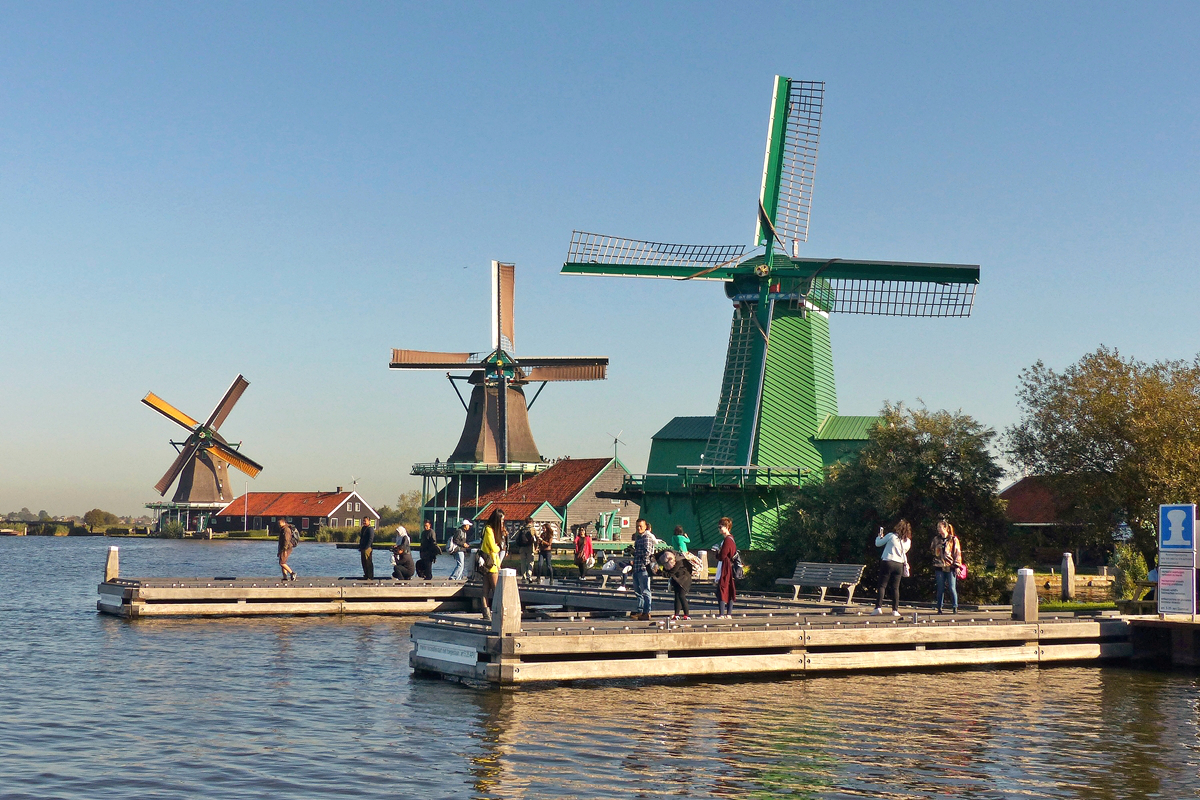 . Das niederlndische Klischee in Zaanse Schans. 27.09.2016 (Jeanny)