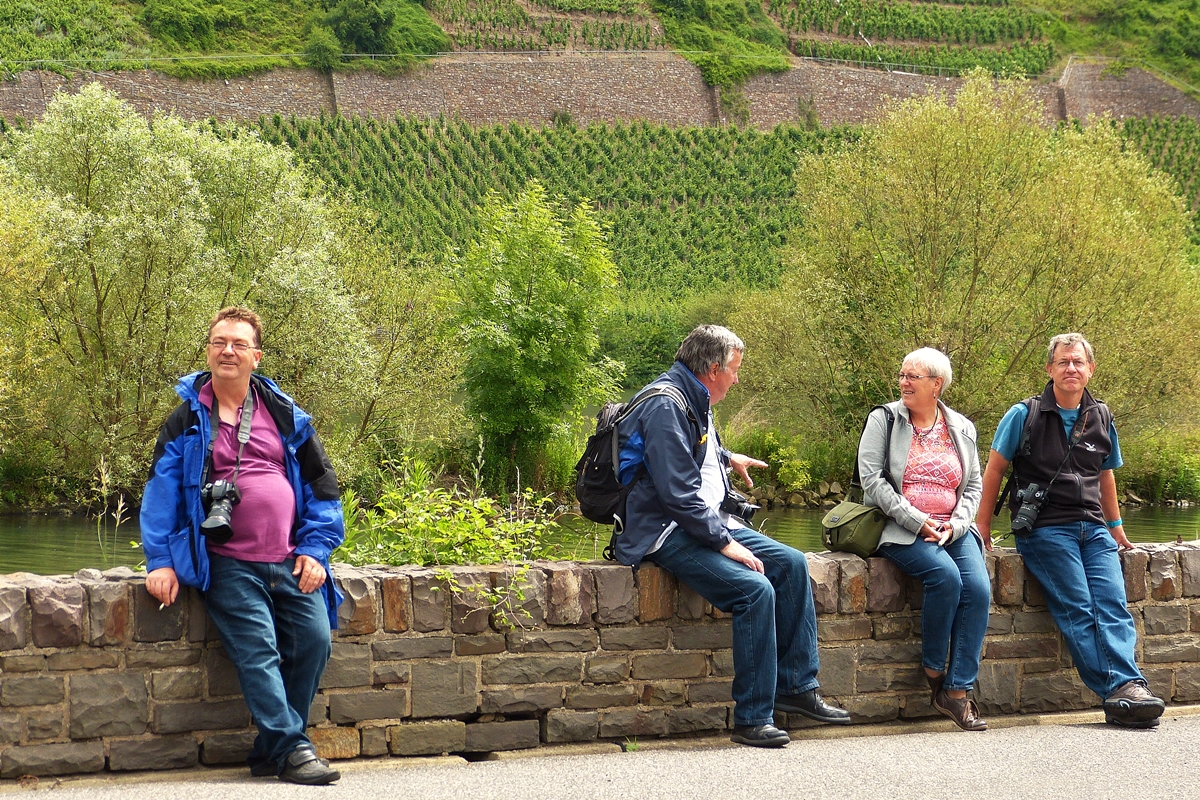 . In Lf wurde eine kurze Rast eingelegt. 20.06.2014 (Jeanny)