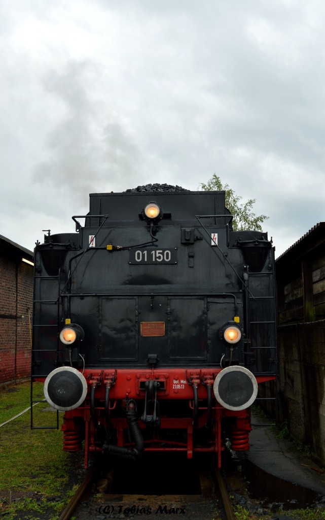 01 150 im DB Museum Koblenz am 13.06.2015 beim Sommerfest.