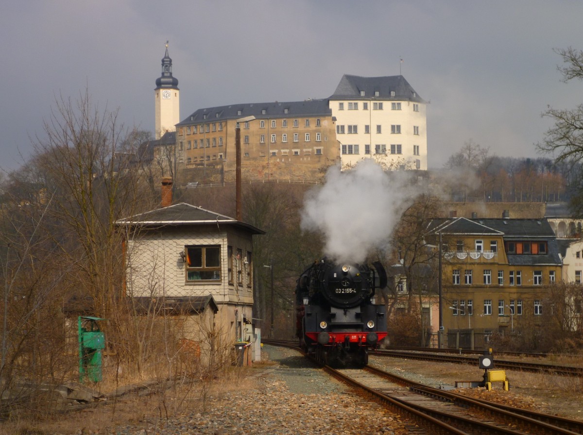 03 2155 zu sehen am 31.03.13 in Greiz.