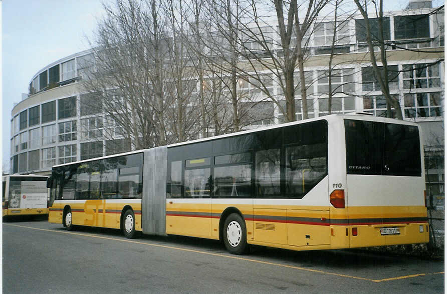 (082'616) - STI Thun - Nr. 110/BE 700'110 - Mercedes am 16. Januar 2006 bei der Schifflndte Thun