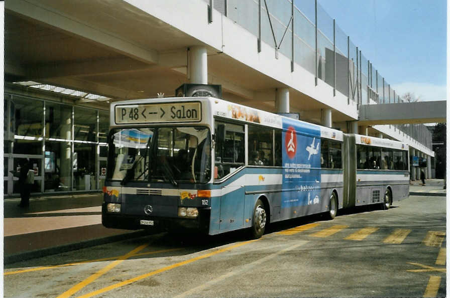 (083'616) - VZO Grningen - Nr. 152/ZH 246'952 - Mercedes (ex Nr. 52) am 6. Mrz 2006 in Genve, Palexpo (Einsatz Dupraz)