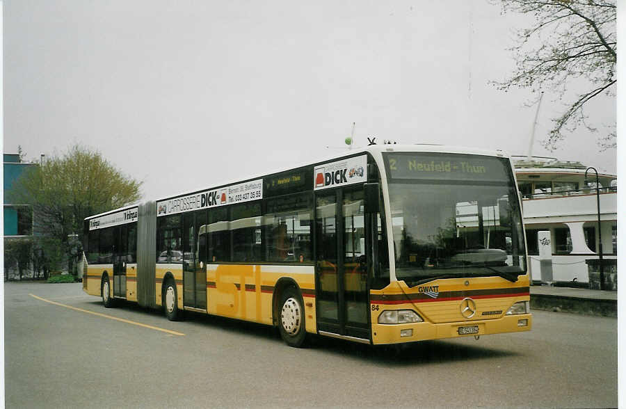 (084'422) - STI Thun - Nr. 84/BE 543'384 - Mercedes am 29. April 2006 bei der Schifflndte Thun