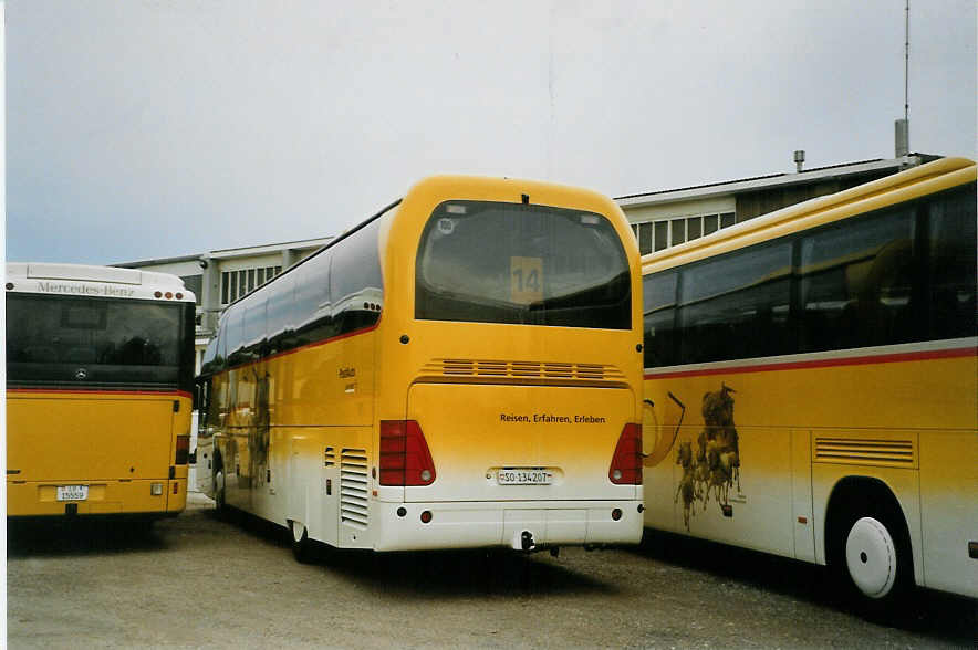 (085'118) - Wyss, Boningen - SO 134'207 - Neoplan am 13. Mai 2006 in Aarberg, Galva-Areal