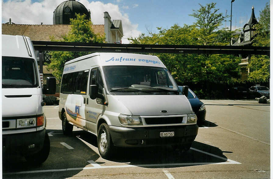 (085'225) - Aus der Schweiz: Aufranc, Orvin - BE 607'567 - Ford am 19. Mai 2006 in Rust, Europapark