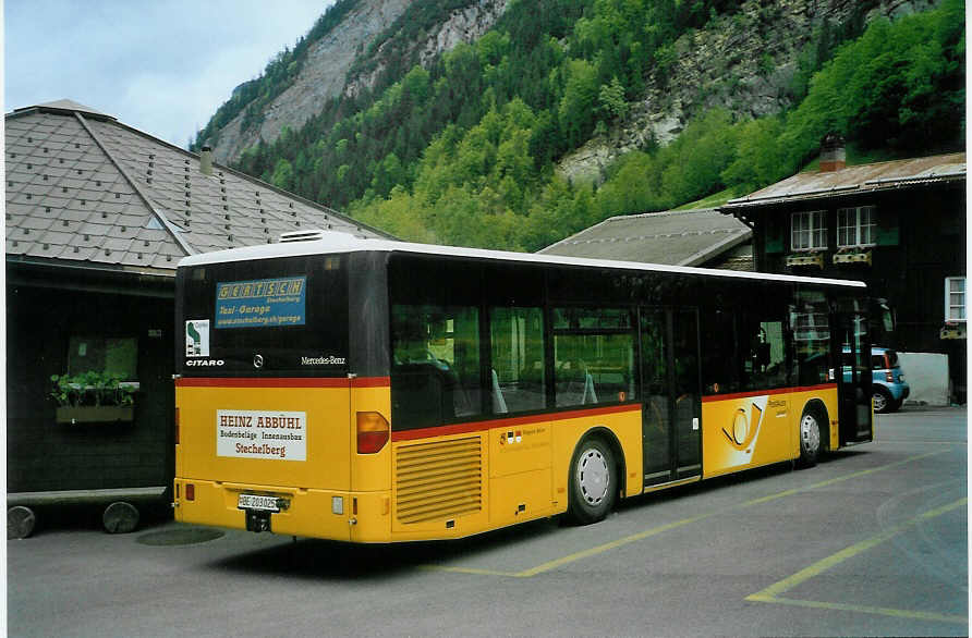 (085'414) - Schmocker, Stechelberg - Nr. 3/BE 203'025 - Mercedes am 21. Mai 2006 in Stechelberg, Hotel