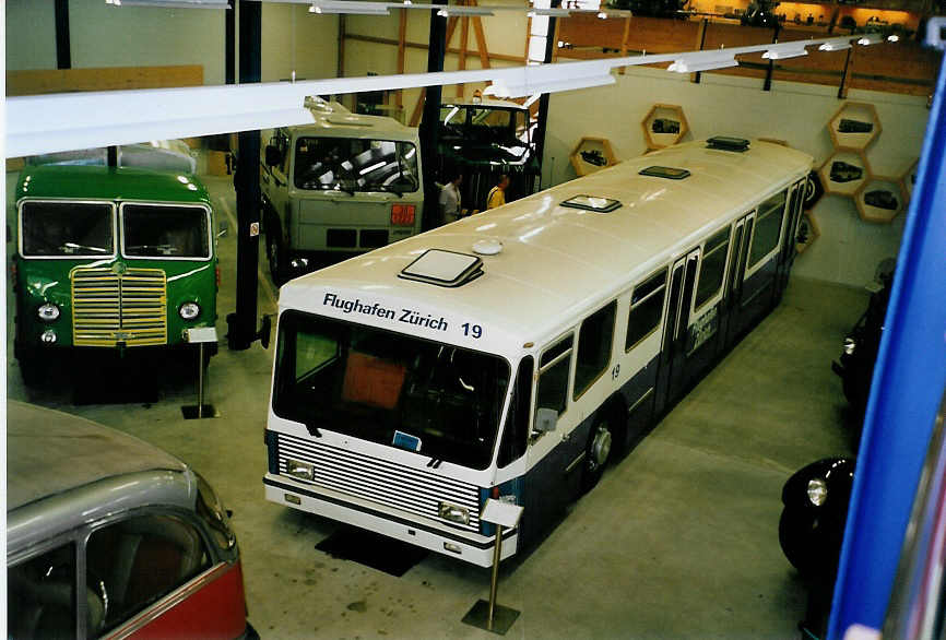 (086'709) - Flughafen, Zrich - Nr. 19 - FBW/Hess am 18. Juni 2006 in Wetzikon, FBW-Museum