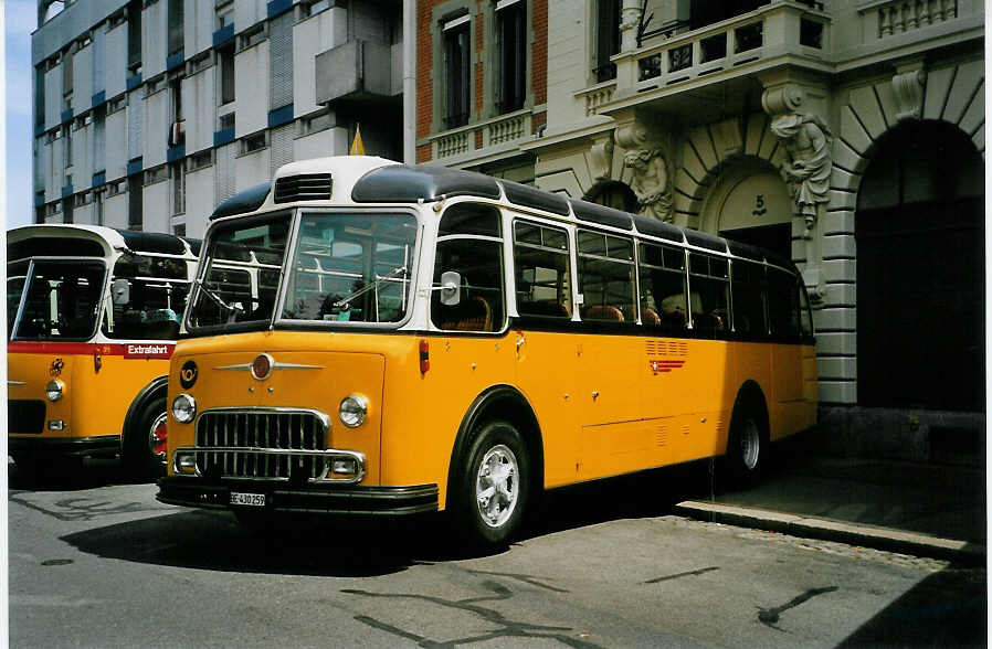 (086'917) - Steiner, Bern - BE 430'259 - FBW/Gangloff (ex P 24'048; ex P 21'548) am 25. Juni 2006 in Bern, Museum fr Kommunikation