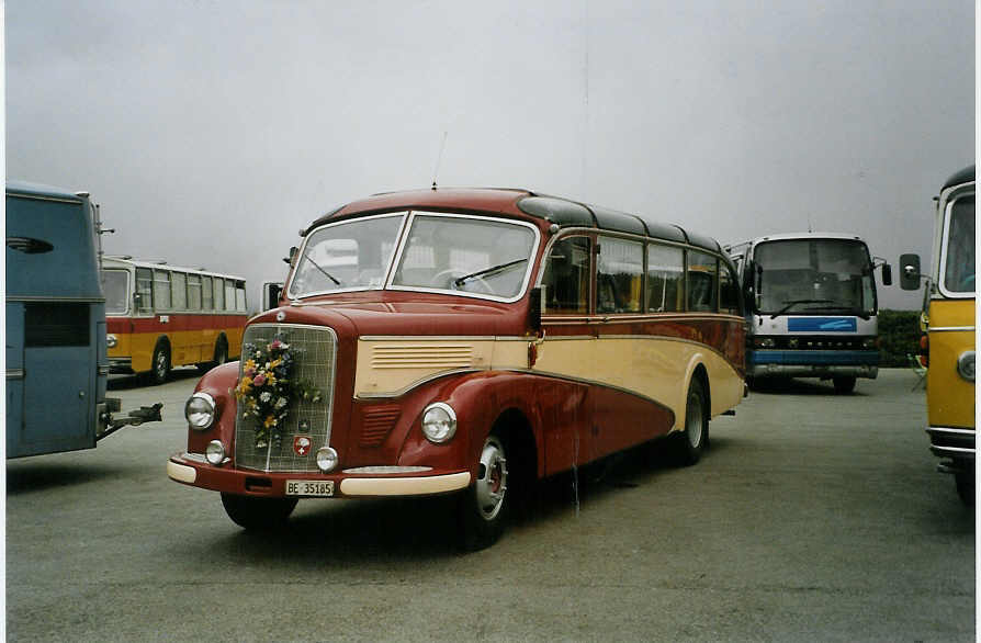 (089'205) - Wthrich, Ursenbach - BE 35'185 - Mercedes/R&J (ex Gunzinger, Welschenrohr) am 19. August 2006 auf dem Gurnigelpass