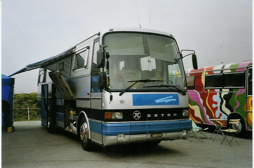 (089'208) - Bchler, Bsingen - Nr. 30/FR 36'947 - Setra (ex AAGI Interlaken Nr. 30) am 19. August 2006 auf dem Gurnigelpass