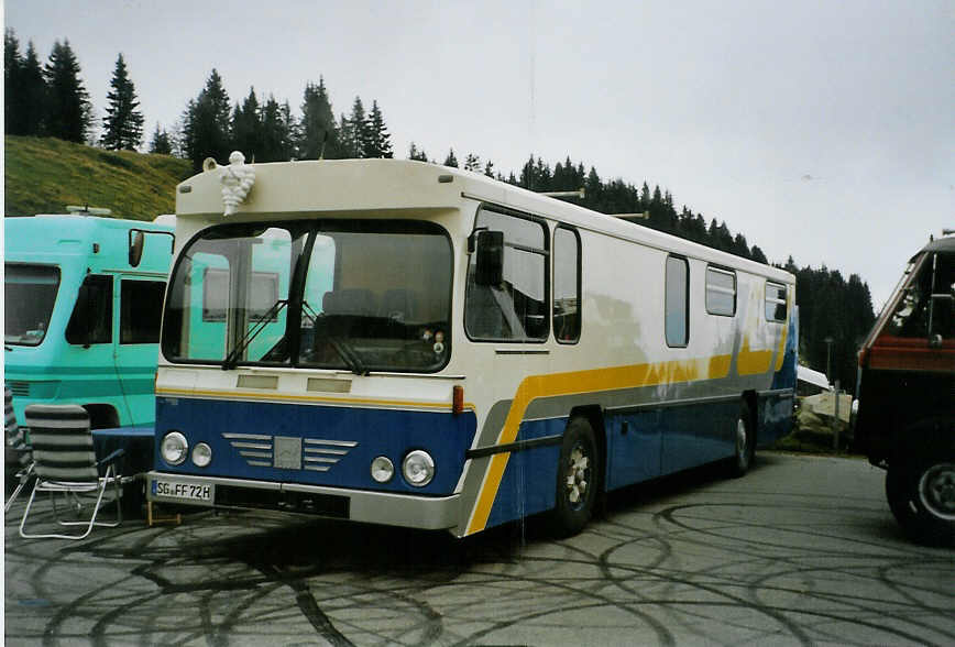 (089'225) - Aus Deutschland: ??? - SG-FF 72H - Bssing am 19. August 2006 auf dem Gurnigelpass