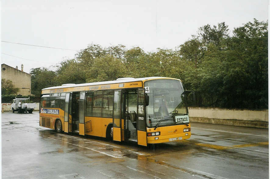 (090'114) - ??? - GI 5012 AW - ??? am 9. Oktober 2006 beim Bahnhof Blanes