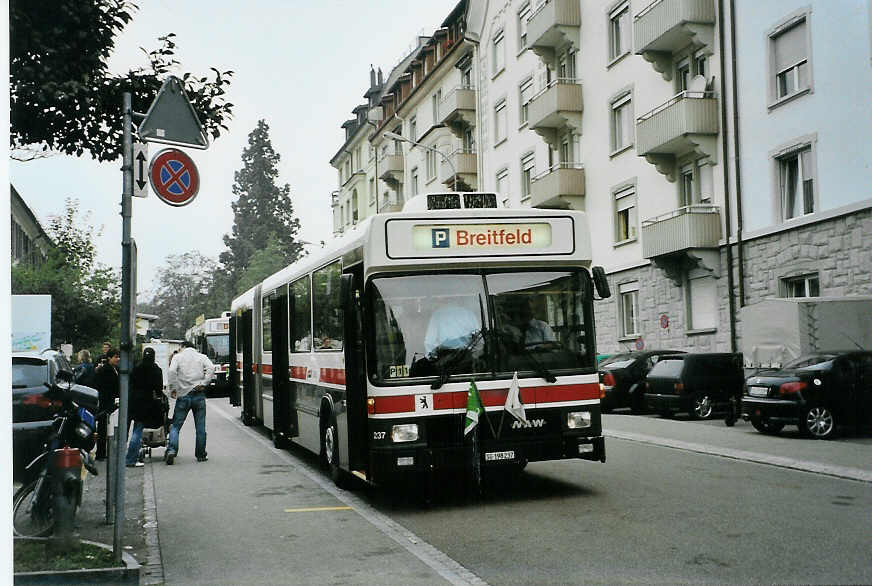 (090'306) - VBSG St. Gallen - Nr. 237/SG 198'237 - NAW/Hess am 15. Oktober 2006 in St. Gallen, OLMA