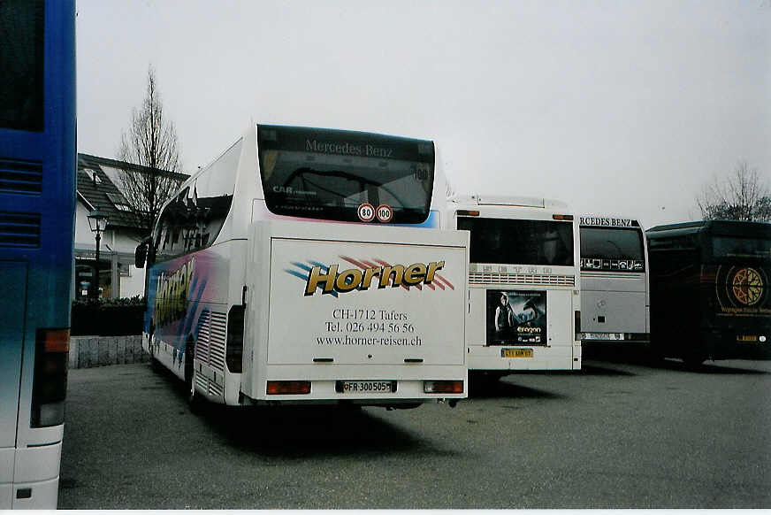 (091'125) - Aus der Schweiz: Horner, Tafers - Nr. 5/FR 300'505 - Mercedes am 26. Dezember 2006 in Rust, Europapark