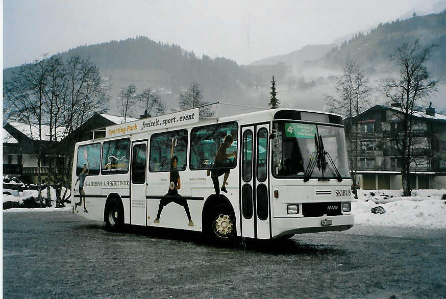 (091'218) - EAB Engelberg - OW 10'265 - NAW/Hess (ex RTB Altsttten Nr. 49) am 1. Januar 2007 in Engelberg, Talstation Titlisbahnen