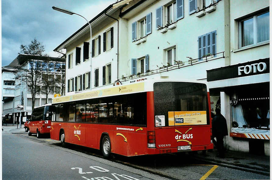 (092'419) - AAGK Koppigen - Nr. 5/BE 122'014 - Volvo/Hess am 3. Mrz 2007 beim Bahnhof Burgdorf