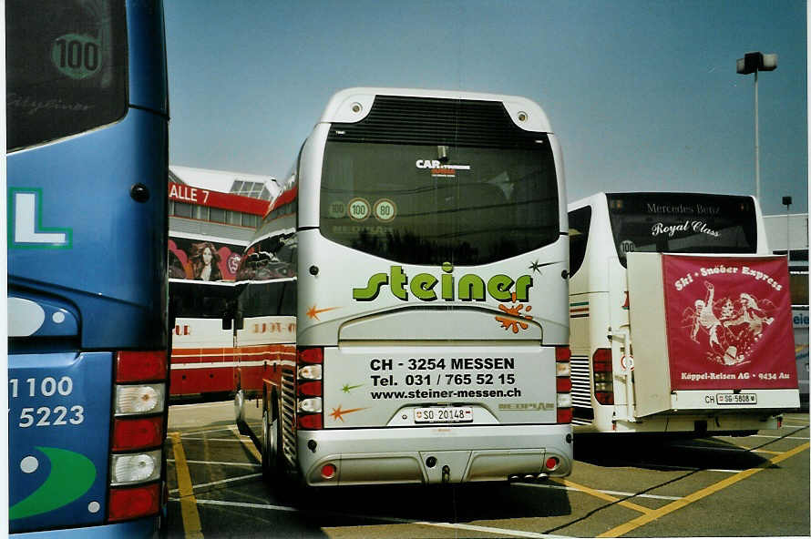 (092'729) - Steiner, Messen - SO 20'148 - Neoplan am 17. Mrz 2007 in Genve, Palexpo