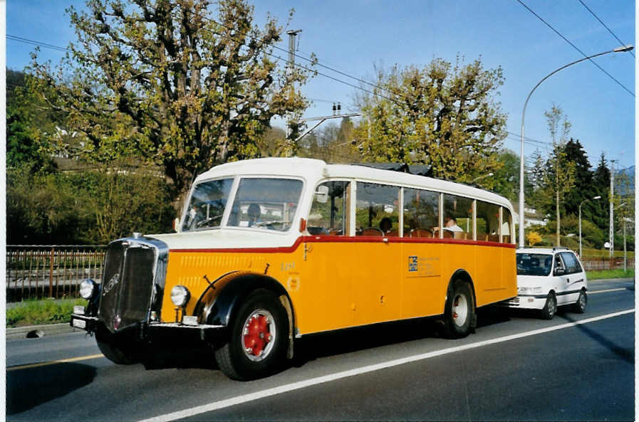 (094'000) - Zimmermann, Vitznau - LU 15'602 - FBW/Eggli (ex M+79'520; ex P 23'048; ex P 2172) am 13. April 2007 in Luzern, Verkehrshaus