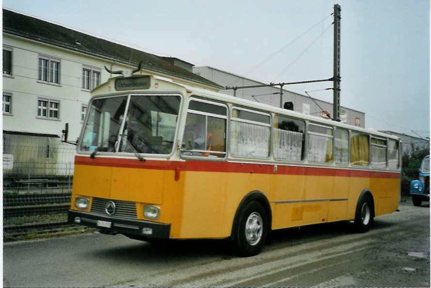 (095'111) - Gadliger, Horgen - ZH 293'555 - Saurer/Tscher (ex Lienert&Ehrler, Einsiedeln; ex Lienert, Einsiedeln) am 2. Juni 2007 in Thayngen, Saurertreffen